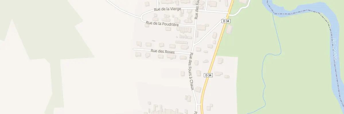 Plan du 3 Rue des Roses à Dompcevrin