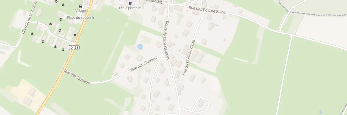 Plan du 165 Rte Saint Georges à Frébuans