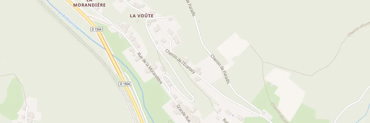 Plan du 5251 Che de l’ECARTARY à Argis