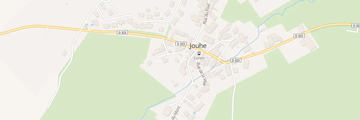 Plan du 4 Rue du Mont à Jouhe