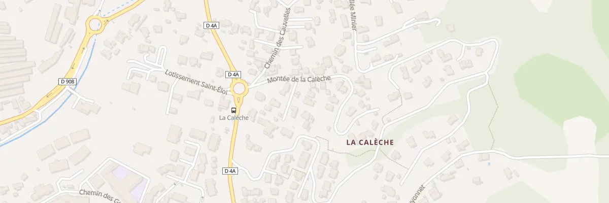 Plan du 5163F Che la Calèche à Allauch