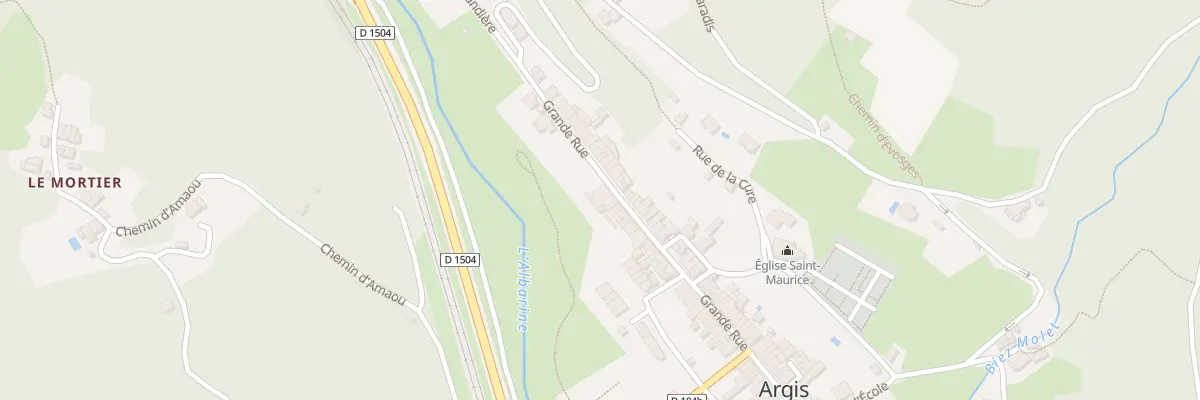 Plan du 86 Gr Grande Rue à Argis