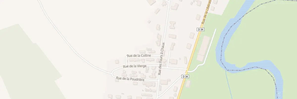 Plan du 2 Rue de la Colline à Dompcevrin