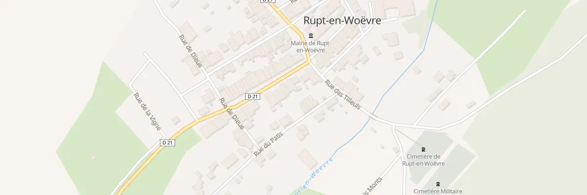 Plan du 8B Rue du Pâtis à Rupt-en-Woëvre
