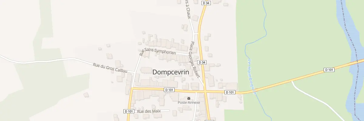 Plan du 3 Rue Saint Symphorien à Dompcevrin