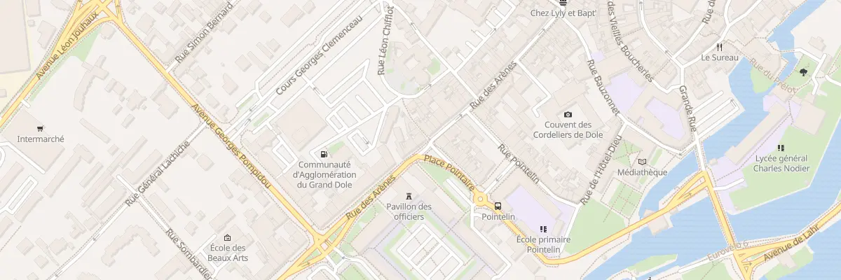 Plan du 42 Rue Léon Chifflot à Dole