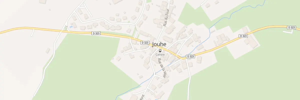 Plan du 1 Rue de la Boucle à Jouhe