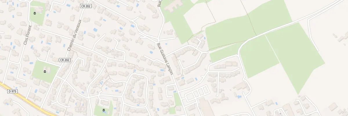 Plan du 9007 Rue Gustave Lançon à Pertuis