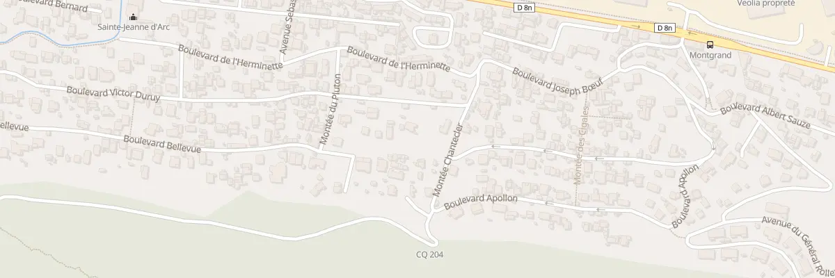 Plan du 138 Bd Victor Duruy à Marseille 11e Arrondissement