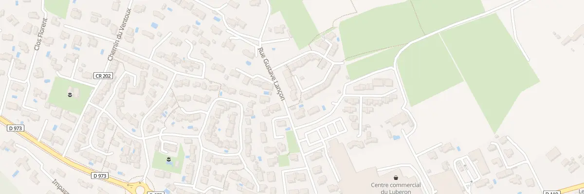 Plan du 282 Rue Gustave Lançon à Pertuis