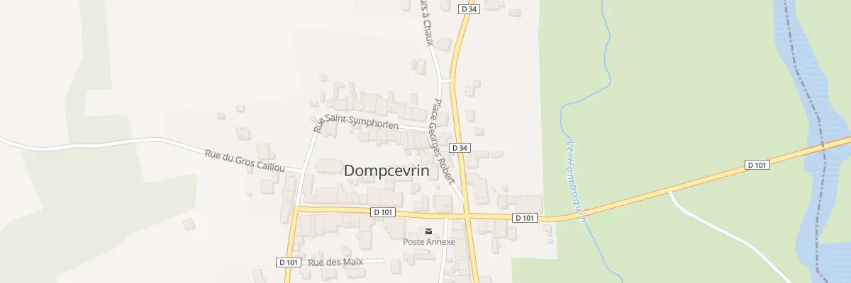 Plan du 9 Pl Georges Robert à Dompcevrin