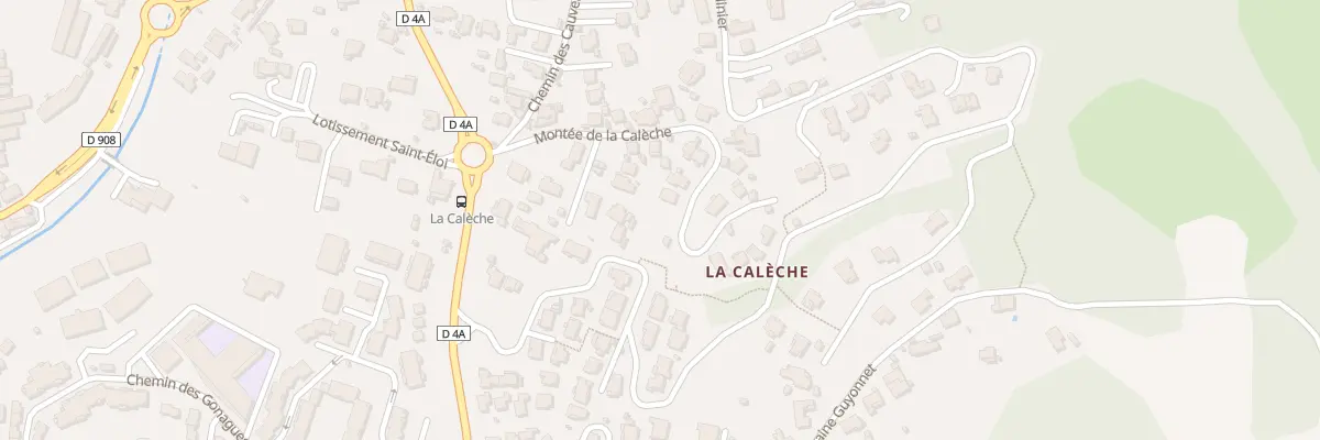 Plan du 40 Mte de la Calèche à Allauch