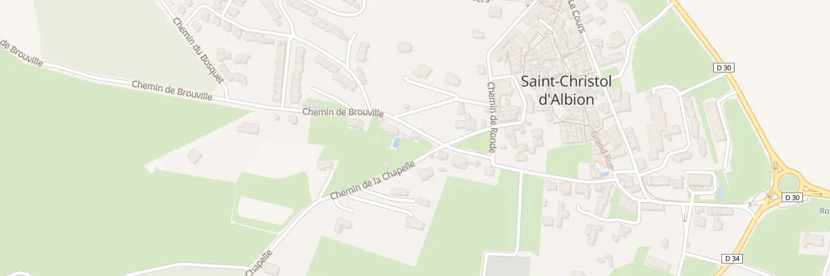 Plan du 5365F Les Ubacs à Saint-Christol