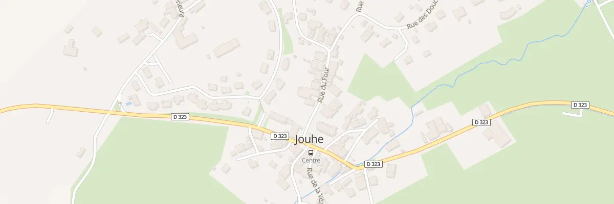 Plan du 3 Rue du Four à Jouhe