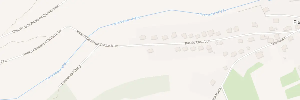 Plan du 30 Rue du Chauffour à Eix