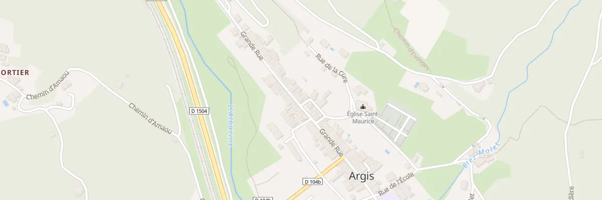 Plan du 63 Gr Grande Rue à Argis
