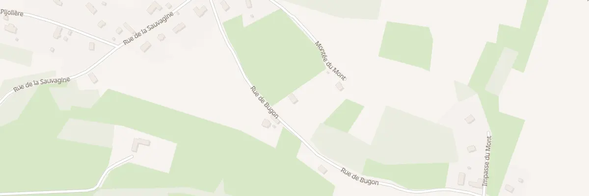 Plan du 5251 Rue de Bugon à Saint-Victor-de-Morestel