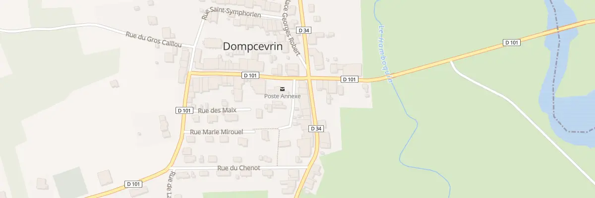 Plan du 4 Rue de Saint Mihiel à Dompcevrin