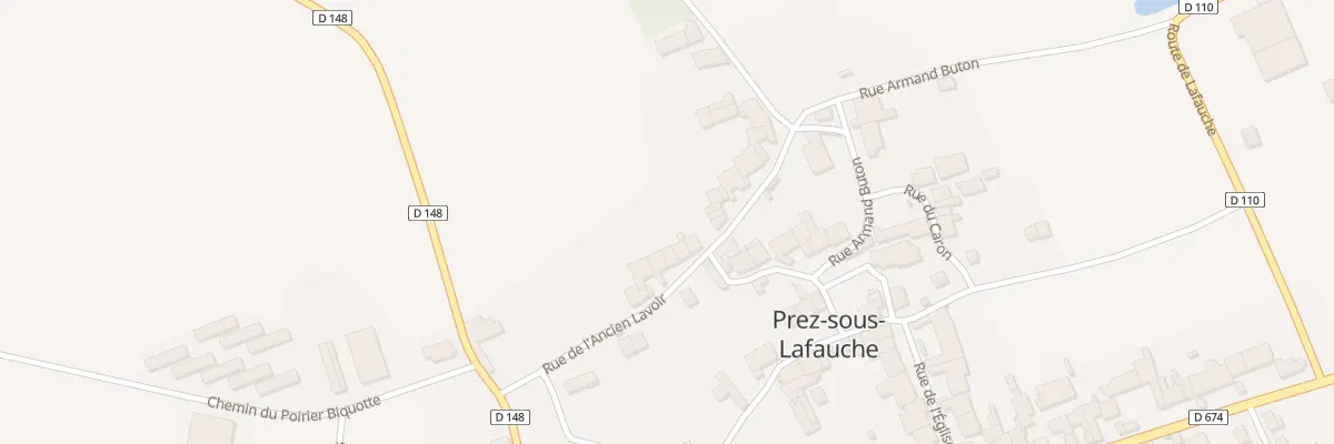 Plan du 11 Rue de l’Ancien Lavoir à Prez-sous-Lafauche