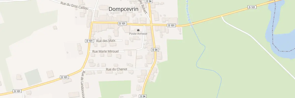 Plan du 12 Rue de Saint Mihiel à Dompcevrin