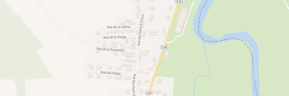 Plan du 6 Rue des Fours a Chaux à Dompcevrin