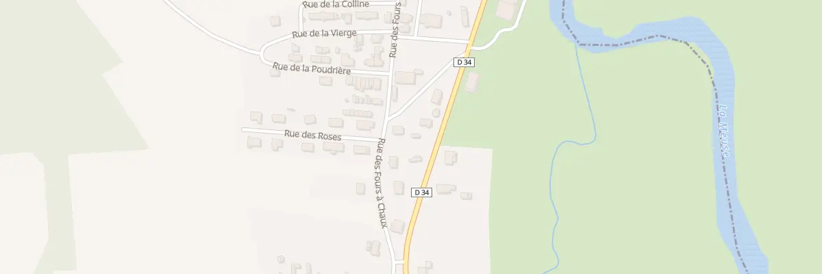 Plan du 4 Rue des Fours a Chaux à Dompcevrin