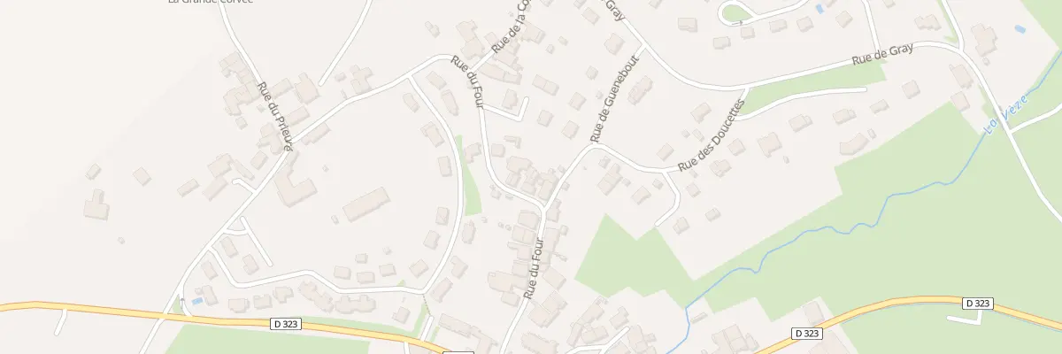 Plan du 14 Rue du Four à Jouhe