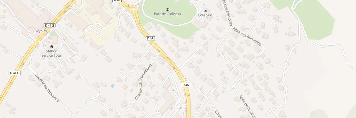 Plan du 5101F Rte 4 Saisons Château à Allauch