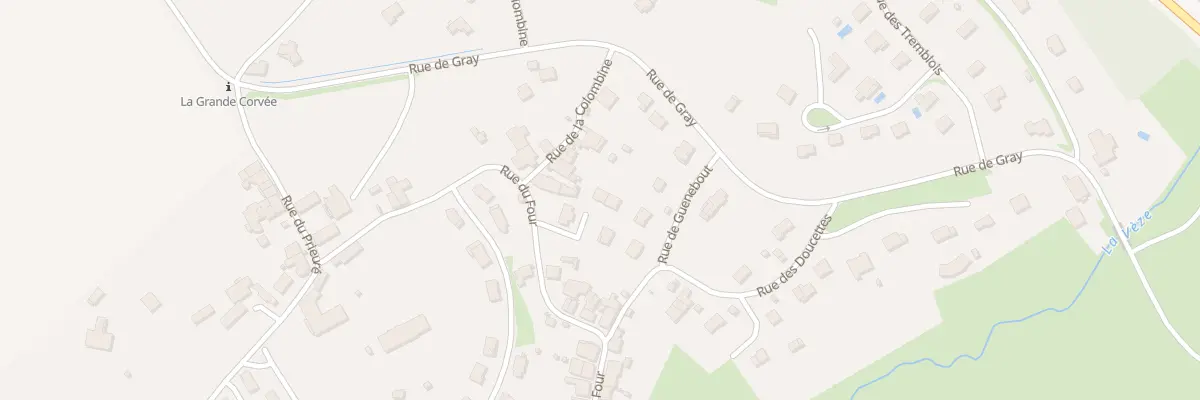 Plan du 5A Rue des Pommiers à Jouhe