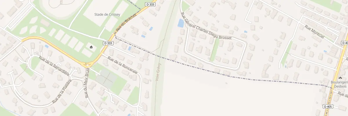 Plan du 53 Rue Gal Charles Diego Brosset à Dole
