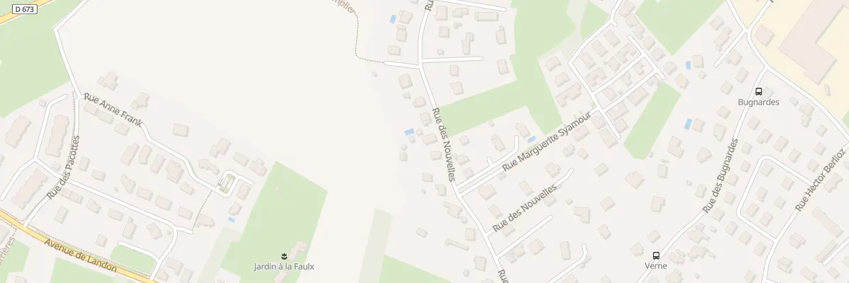 Plan du 66 Rue des Nouvelles à Dole
