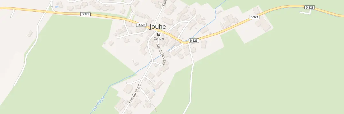 Plan du 3 Rue de la Vèze à Jouhe