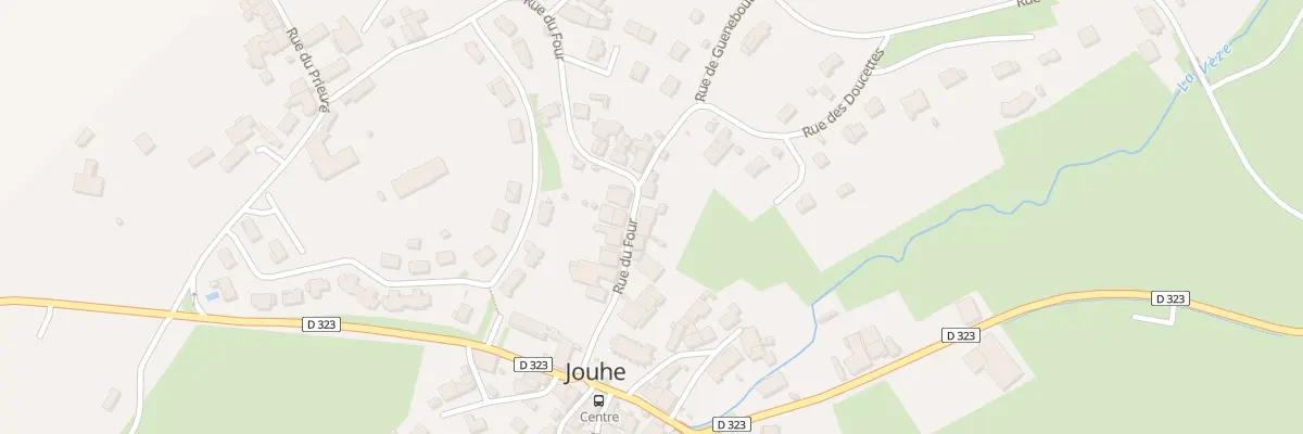 Plan du 8 Rue du Four à Jouhe