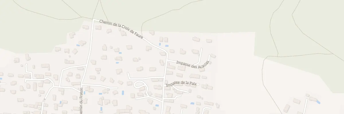 Plan du 220 Che de la Croix de Faure à Apprieu