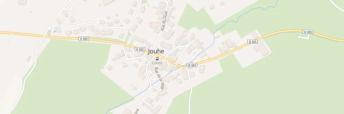 Plan du 3 Rue de la Platière à Jouhe