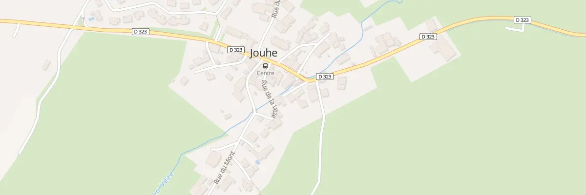 Plan du 14 Rue de la Platière à Jouhe