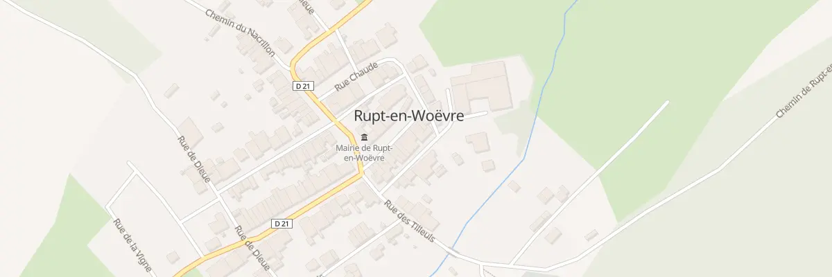 Plan du 3 Rue des Ecoles à Rupt-en-Woëvre