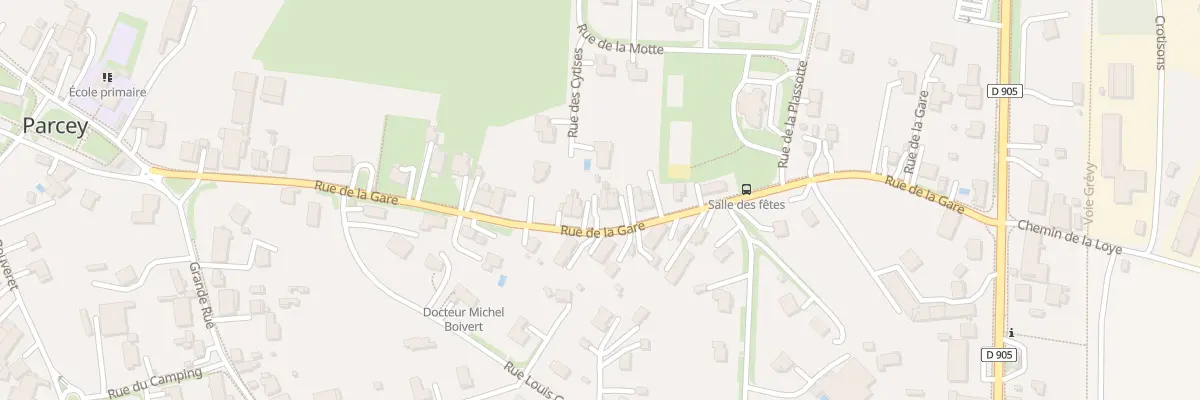 Plan du 31 Rue de la Gare à Parcey