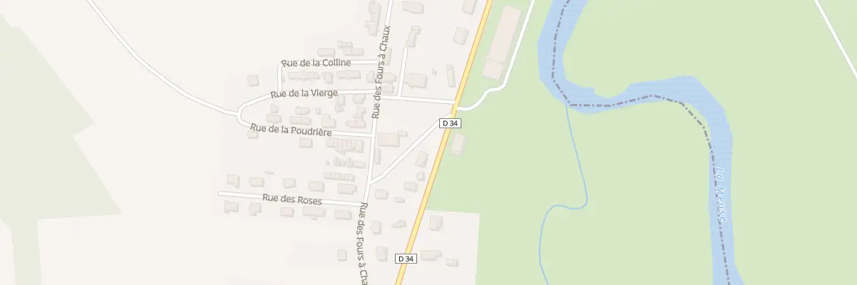 Plan du 13 Rue de la Liberation à Dompcevrin