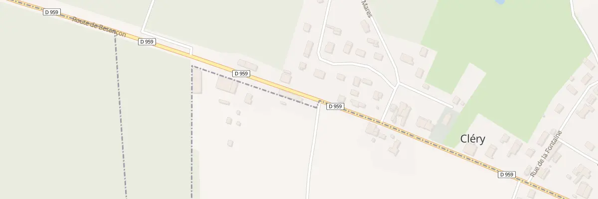 Plan du 25 Rue du Duché à Cléry