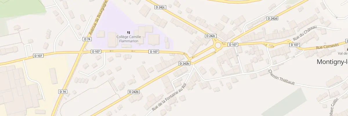 Plan du 6 Av de Langres à Val-de-Meuse