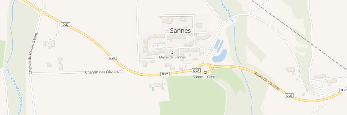 Plan du 15 Rue du Coeur de Village à Sannes