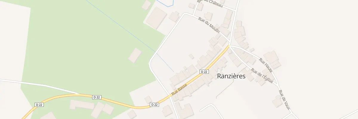 Plan du 20 Rue Basse à Ranzières