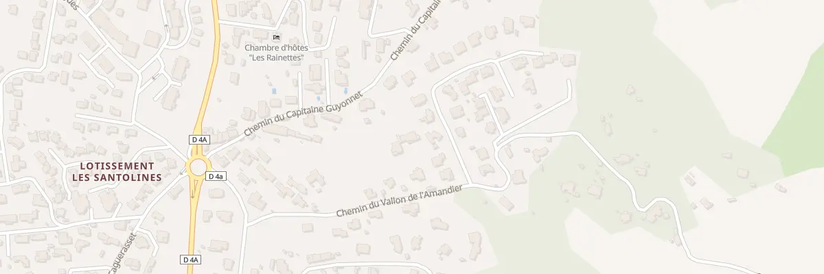 Plan du 209 Che du Vallon de l’Amandier à Allauch