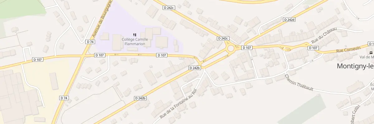 Plan du 1 Rue des Frères Flammarion à Val-de-Meuse