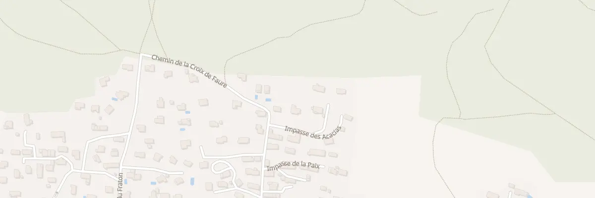 Plan du 25 Imp des Acacias à Apprieu