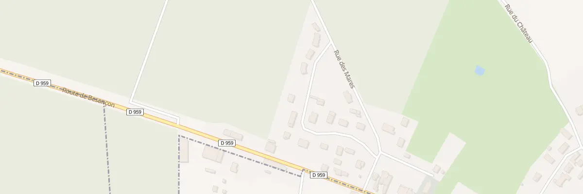 Plan du 13 Rue de Vesvre Guillaume à Cléry