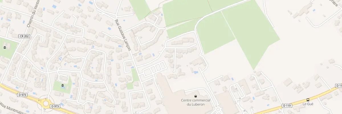 Plan du 9044F Rue Gustave Lançon à Pertuis
