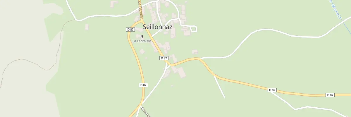 Plan du 133 Rue des Alinieres à Seillonnaz