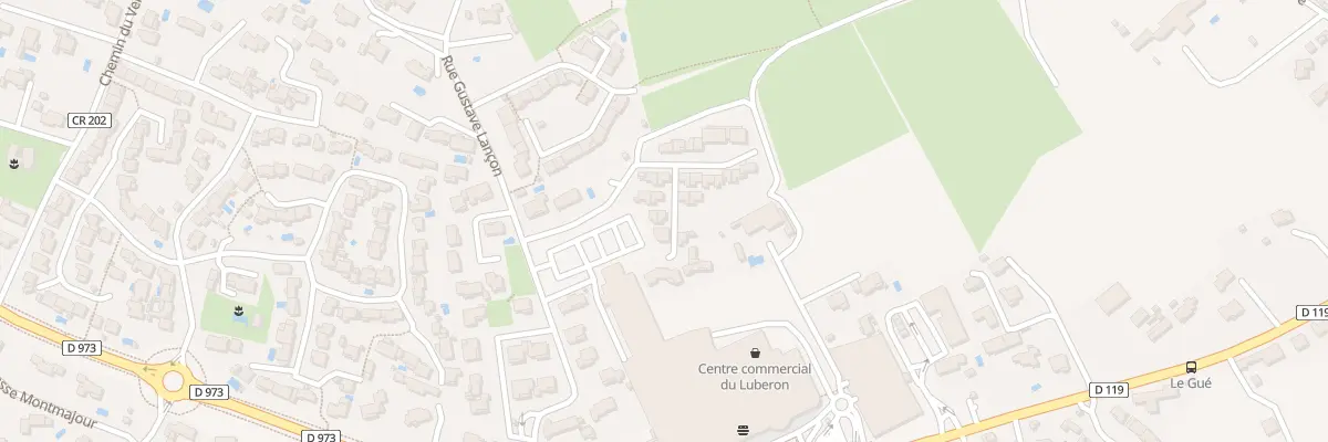 Plan du 9041F Rue Gustave Lançon à Pertuis
